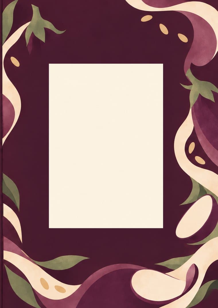 Aubergine cover